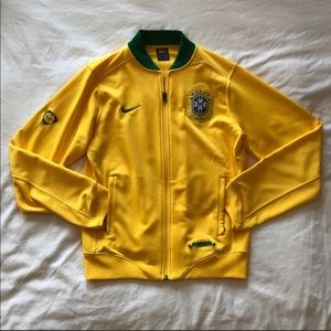 NIKE- Brazil National Football Warm-Up Jacket